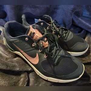 Nike Metcon 2 Training Shoes Sneakers Womens Black Rose Gold (US 10)